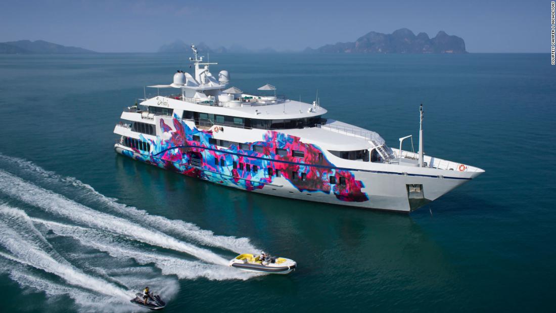 On board one of superyachts hosting the world's wealthiest soccer fans in Qatar