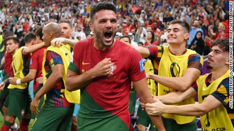 Portugal thrashes Switzerland to reach World Cup quarterfinals after Cristiano Ronaldo dropped to bench