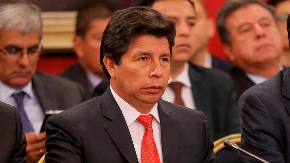 Detienen Al Expresidente De Perú Pedro Castillo Y Lo Trasladan A La Prefectura De Lima Cnn Video 7884