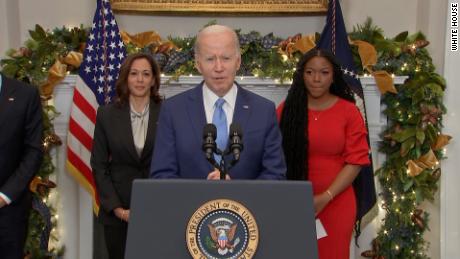 Watch President Biden give remarks after Brittney Griner release 