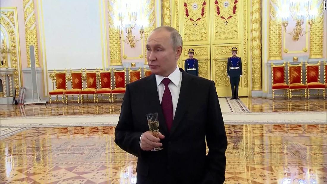 Putin makes rare public comment about who's to blame for attacks