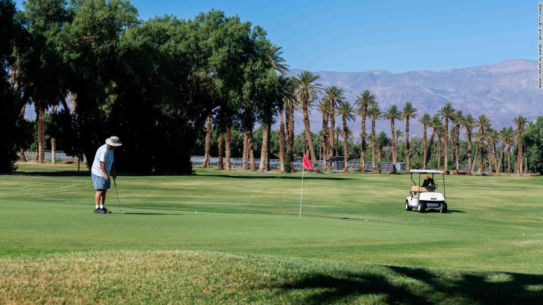 Swing low at &lt;strong&gt;Furnace Creek Golf Course &lt;/strong&gt;at Death Valley, California. At 214 feet below sea level, the course claims to be the lowest elevation course in the world. With summer temperatures at Death Valley peaking as high as 49 degrees Celsius (120 degrees Fahrenheit), it can also be a toasty trip round the fairways.