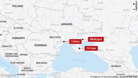Ukraine launches missile attack on Russian-occupied Melitopol, explosions reported in Donetsk and Crimea
