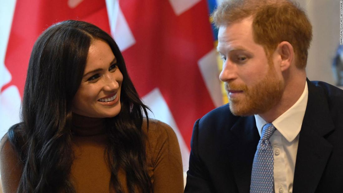 Meghan and Harry visit the Canada House in London in January 2020. The couple announced the next day that they would be &lt;a href=&quot;https://www.cnn.com/2018/03/12/world/gallery/prince-harry-meghan-markle-relationship/index.html&quot; target=&quot;_blank&quot;&gt;stepping back from their roles&lt;/a&gt; as senior members of the British royal family.