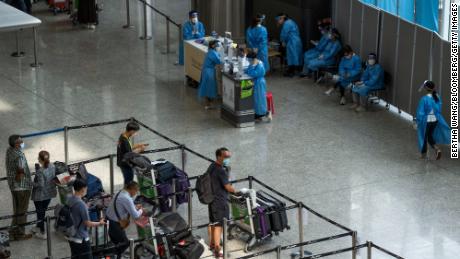 Hong Kong scrapped quarantine for international arrivals in September but has maintaned a series of pandemic restrictions.
