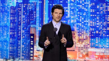 NEW YORK, NEW YORK - DECEMBER 11: Adam Scott speaks onstage during the 16th annual CNN Heroes: An All-Star Tribute at the American Museum of Natural History on December 11, 2022 in New York City. (Photo by Michael Loccisano/Getty Images for CNN)