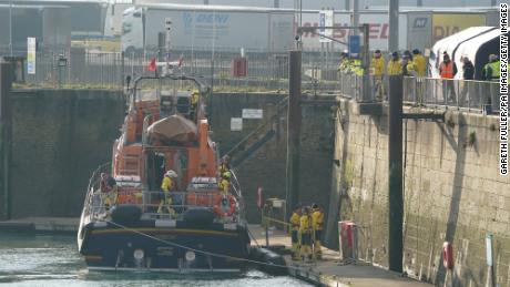 A major search and rescue operation involving resources from France and the UK was launched Wednesday.