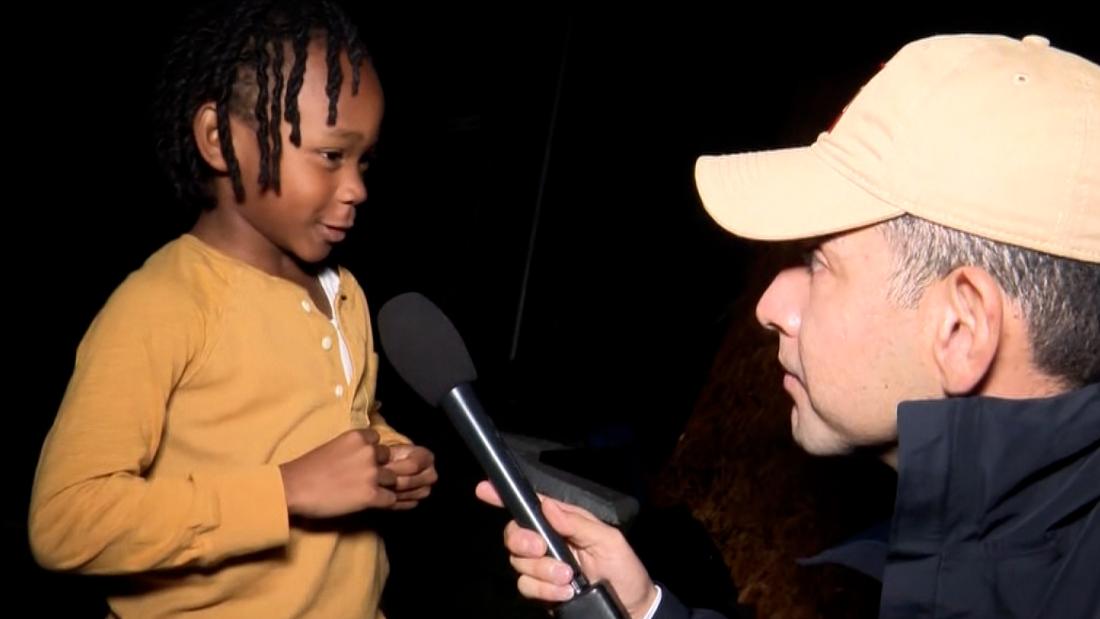 Hear how this boy stayed safe as tornado wrecked his neighborhood