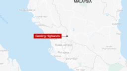 221215205348 01 genting highlands map hp video Malaysian landslide: Two dead and more than 50 missing near Genting Highlands