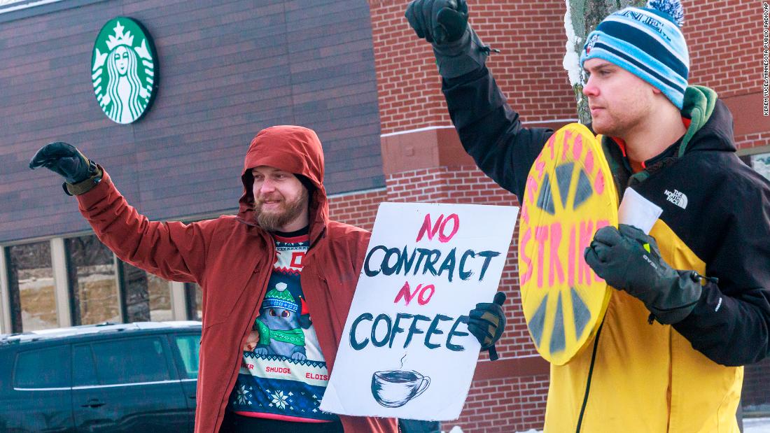 Starbucks union starts three-day strike at 100 stores