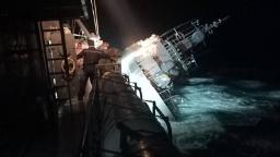 221219002721 01 thailand warship sinks intl hnk ml hp video HTMS Sukhothai: Thai warship that sank, killing 6, had too few life jackets, admiral says