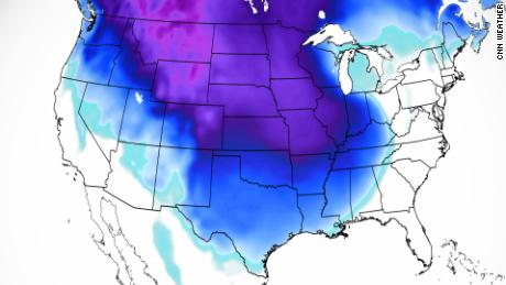 Arctic blast this week brings the coldest Christmas in nearly 40 years for millions