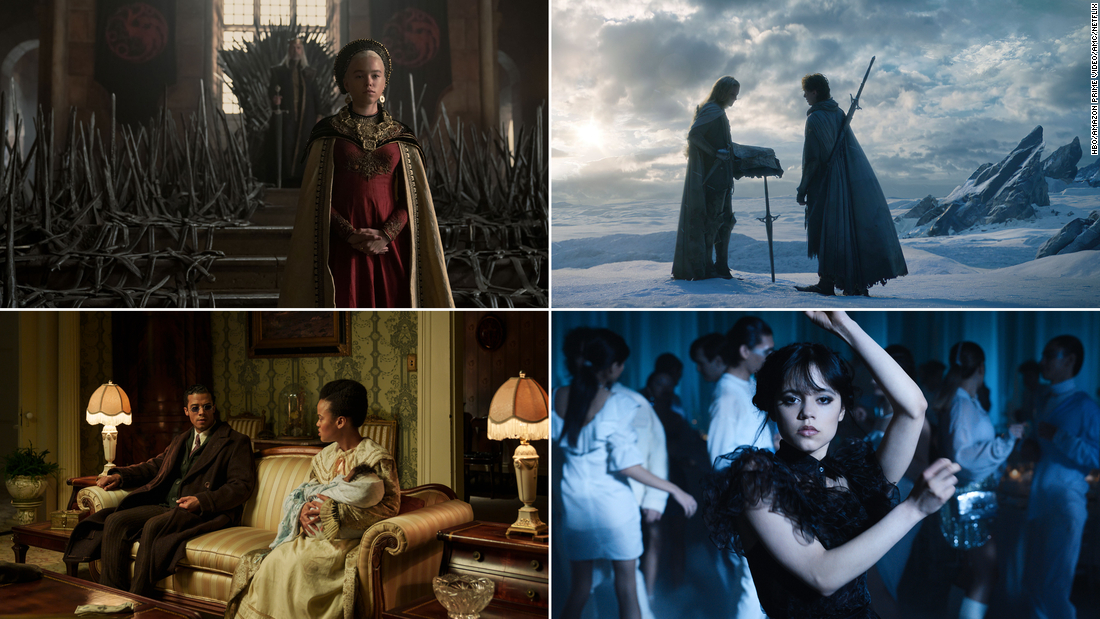 TV took us back to Westeros, Middle-earth and a galaxy far far away in 2022