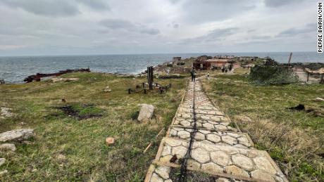 A military officer told CNN that Ukraine  recaptured Snake Island after the Russians &quot;lost manpower&quot; and &quot;expensive vehicles.&quot;