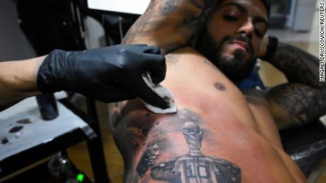 Argentine tattooists swamped by demand for Messi tributes