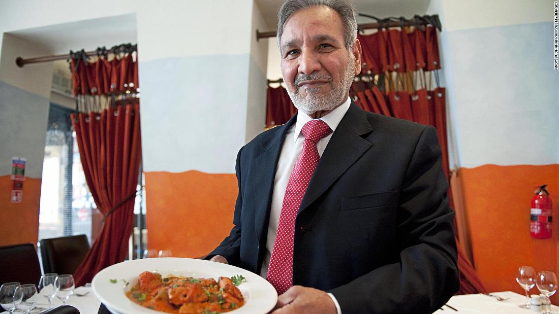 &lt;a href=&quot;https://www.cnn.com/travel/article/ali-ahmed-aslam-chicken-tikka-masala-glasgow/index.html&quot; target=&quot;_blank&quot;&gt;Ali Ahmed Aslam&lt;/a&gt;, the man who is widely credited with creating the famous dish chicken tikka masala, died December 19, according to his restaurant, Shish Mahal. He was 77. 