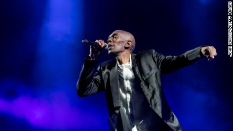 Maxi Jazz of Faithless performs on stage at the Isle of Wight Festival on June 9, 2016.