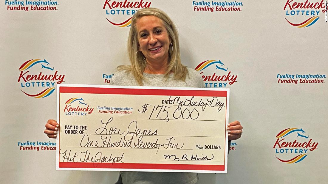 A Kentucky woman won $175,000 after getting a lottery ticket at an office holiday party