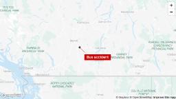 221225052400 british columbia bus crash map hp video Bus accident in British Columbia hospitalizes more than 50 people, officials say