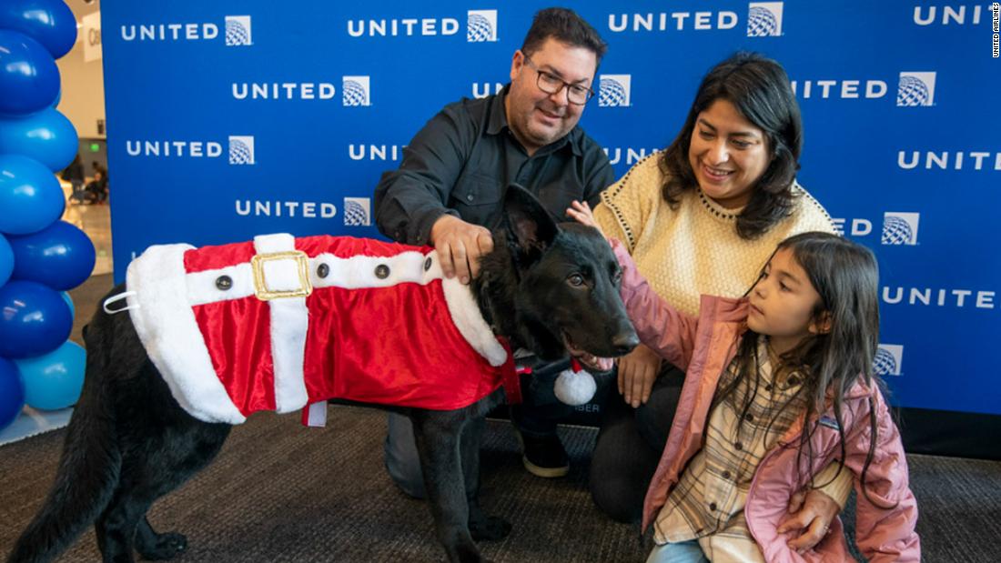 Pilot adopts dog abandoned at San Francisco airport