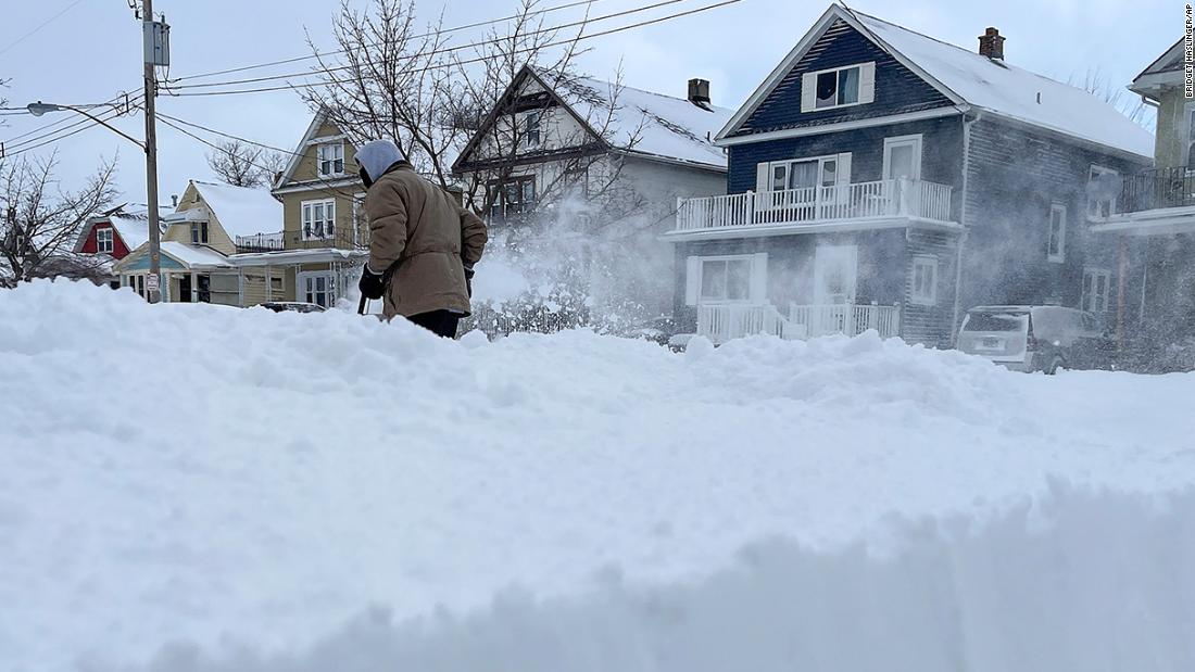 Major US winter storm kills dozens nationwide while some New York residents trapped under feet of snow