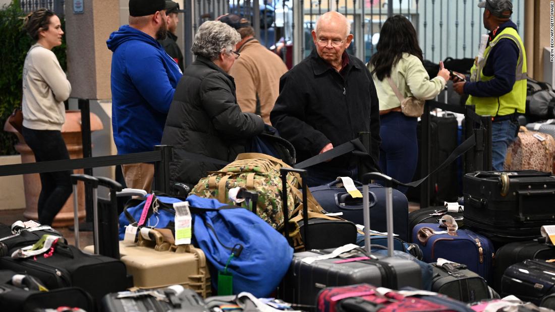 Frustrated passengers and huge piles of unclaimed bags: Southwest's travel chaos continues