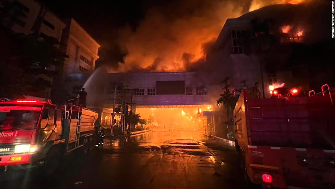 Casino fire kills at least 2 in Cambodia border town