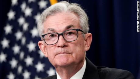 Federal Reserve Board Chairman Jerome Powell attends a news conference following a two-day meeting of the Federal Open Market Committee (FOMC) in Washington, July 27, 2022. 