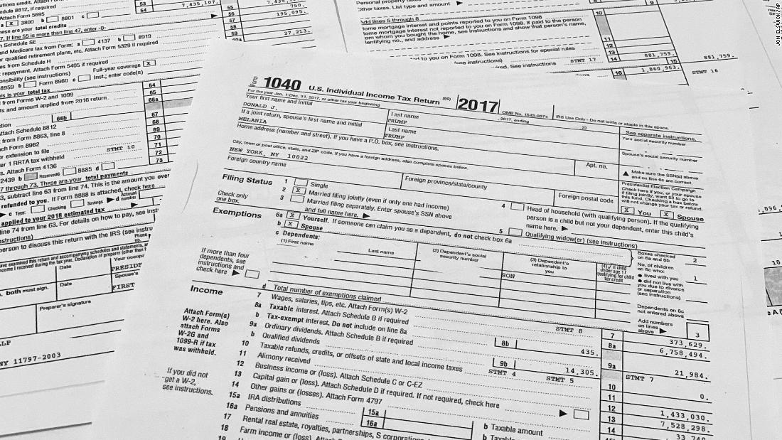 Unanswered questions about Trump's tax returns