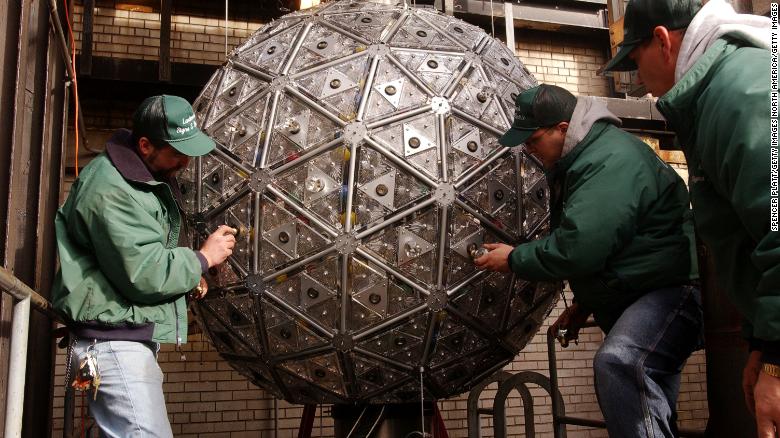 The Times Square ball drop has been a New York tradition for over 100 years