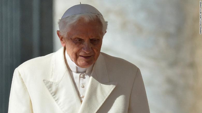 Video shows Pope Benedict XVI lying in state