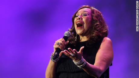Anita Pointer performs at the Venice Family Clinic&#39;s 32nd Annual Silver Circle Gala at The Beverly Hilton Hotel on March 3, 2014 in Beverly Hills, California. 
