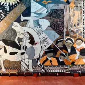 Huge tapestries tell the story of a South African town, one masterpiece at a time