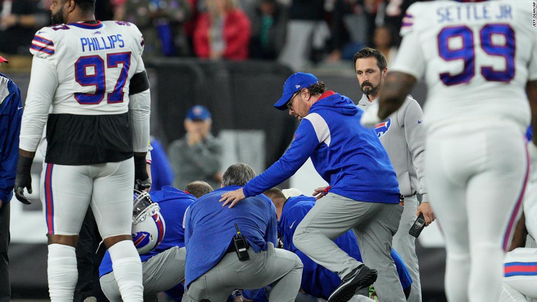 Damar Hamlin in critical condition after NFL Bills-Bengals game: Live updates