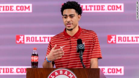Alabama&#39;s star quarterback Bryce Young announces intention to enter 2023 NFL draft where he could be top overall pick