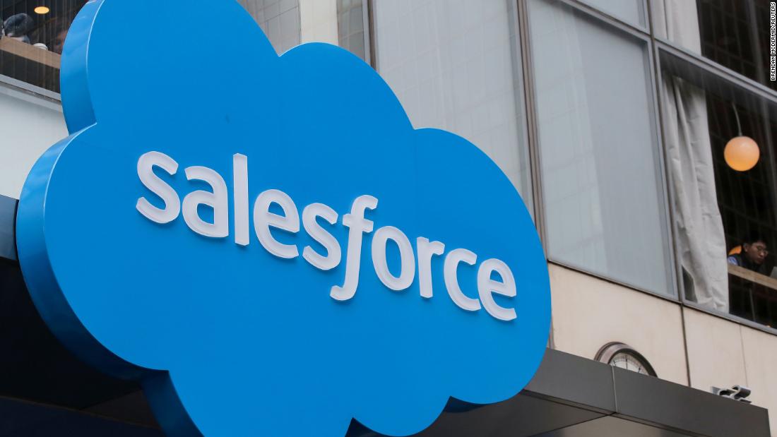 Salesforce to cut about 10% of staff