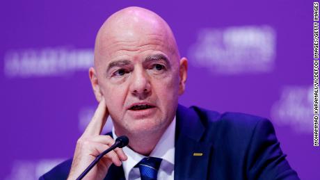 FIFA president Gianni Infantino calls on fans to &#39;shut up all the racists&#39; after abuse at Italian game