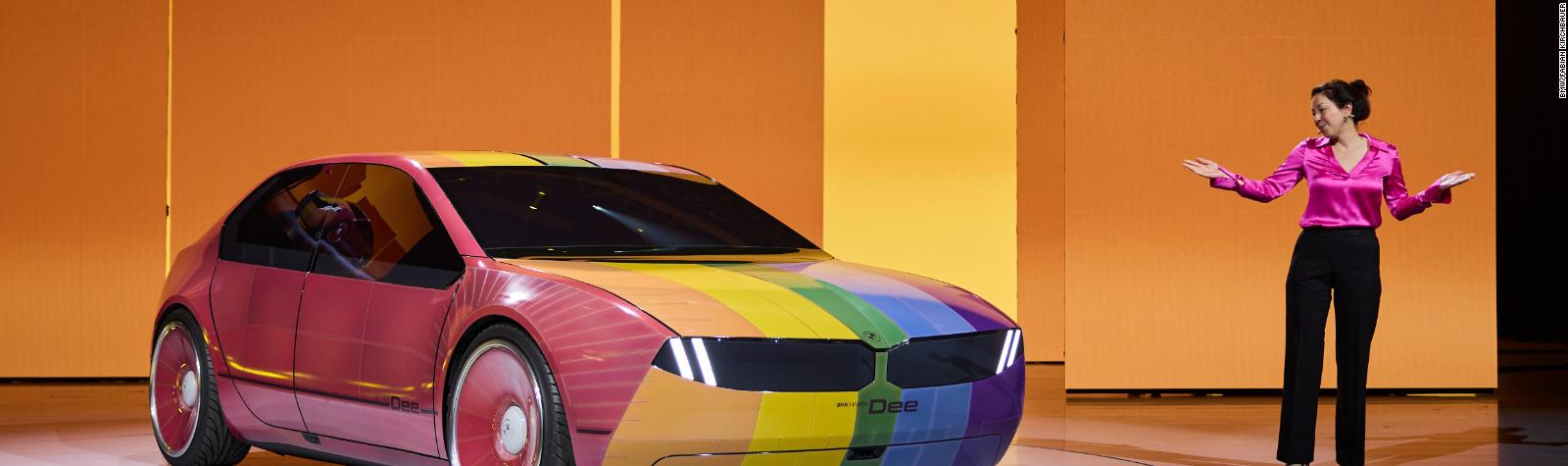 Watch this color changing BMW in action