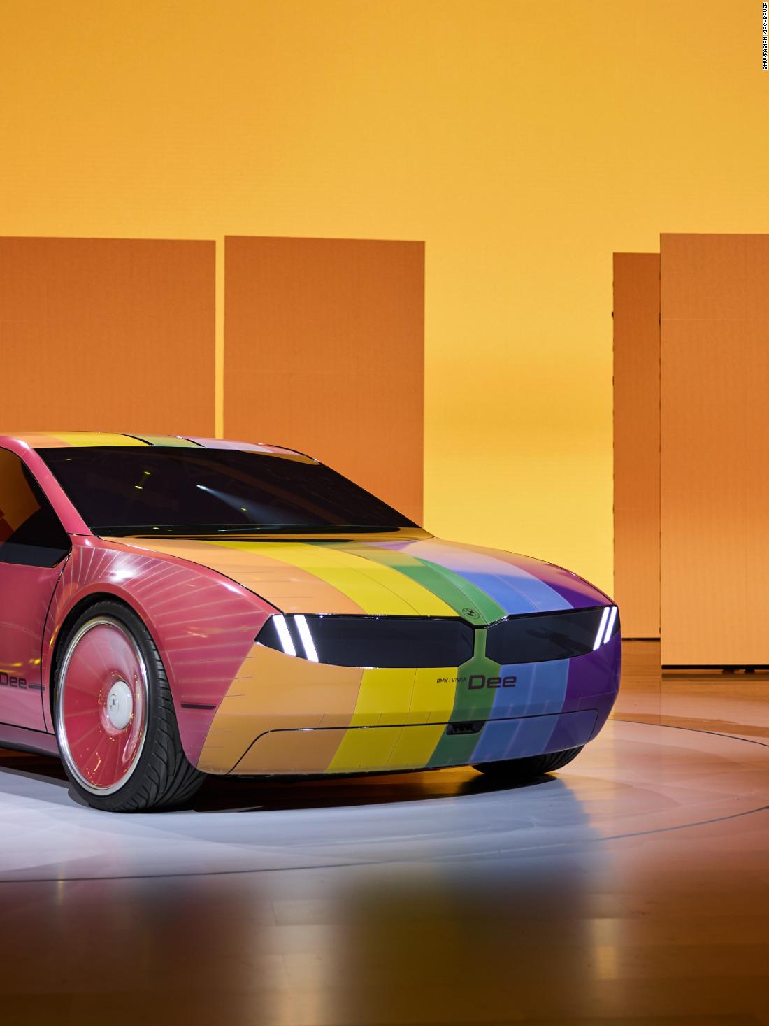 Watch this color changing BMW in action