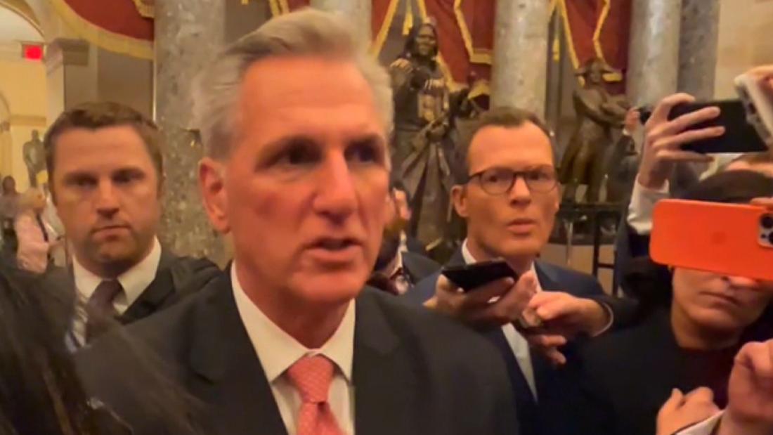 Hear from McCarthy after losing 11th speaker vote