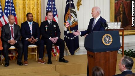 Biden honors January 6 democracy defenders: &#39;History will remember your names&#39;