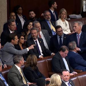 Watch McCarthy confront Gaetz on the House floor