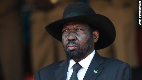 Government officials have repeatedly denied rumors circulating on social media that South Sudan&#39;s President Salva Kiir, pictured in 2020, is unwell.