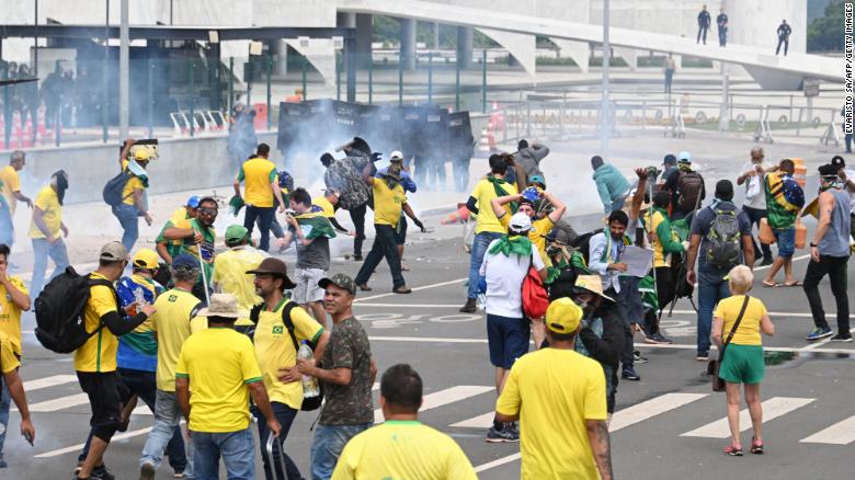 Bolsonaro supporters break into Brazilian government buildings