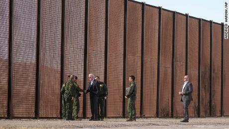 Biden makes tightly controlled visit to the southern border, his first as president