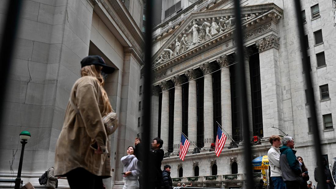 Stocks sink after retail sales fall, even as inflation slows significantly