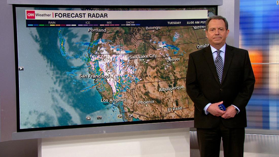 CNN meteorologist predicts California lost 'hundreds of thousands' of trees due to storms