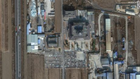 Satellite images capture crowding at China&#39;s crematoriums and funeral homes as Covid surge continues