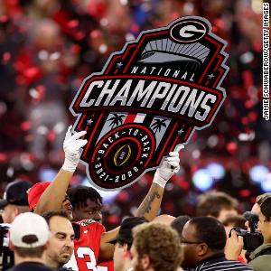 Georgia crushes TCU 65-7 to win its second consecutive college football national championship