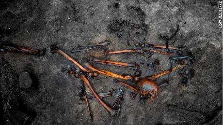 At Alken Enge in Denmark, the remains of at least 380 individuals were deposited in a wetland almost 2,000 years ago.
